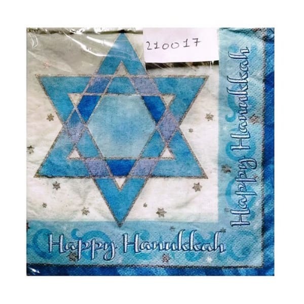 Amscan Star Hanukkah Napkins (Pack of 16)