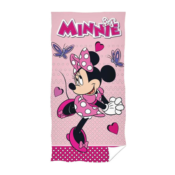 Disney Spotty Minnie Mouse Cotton Bath Towel