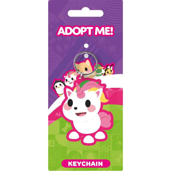 Adopt Me Unicorn PVC Keyring