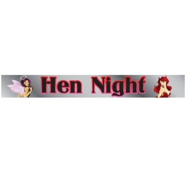 Amscan Good Girl/Bad Girl Foil Hen Night Banner