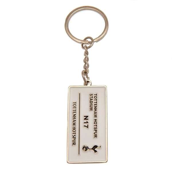 Tottenham Hotspur FC Street Sign Keyring