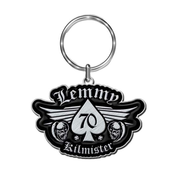 Lemmy 70 Kilmister Keyring