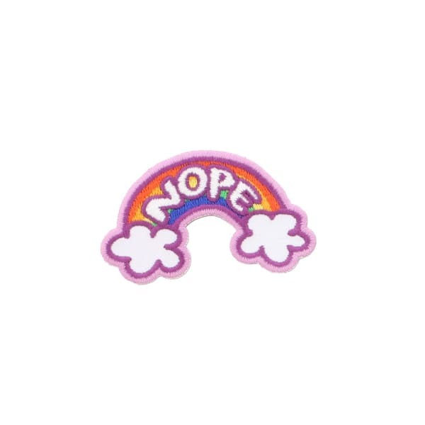 Grindstore Nope Rainbow Patch