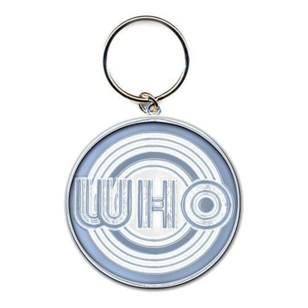 The Who Circle Logo Enamel Keyring