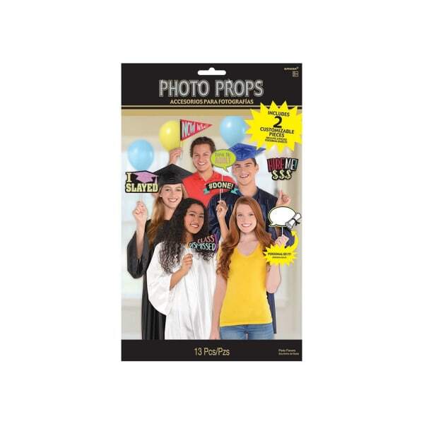 Amscan Graduation Photobooth Props (Pack of 13)