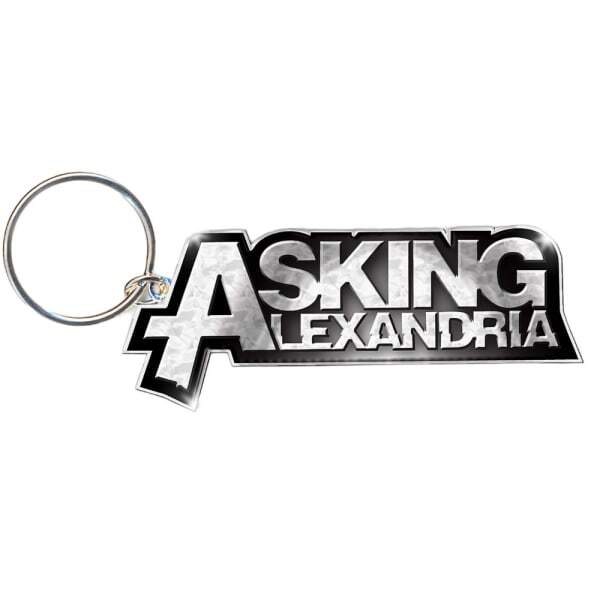 Asking Alexandria Logo Enamel Keyring