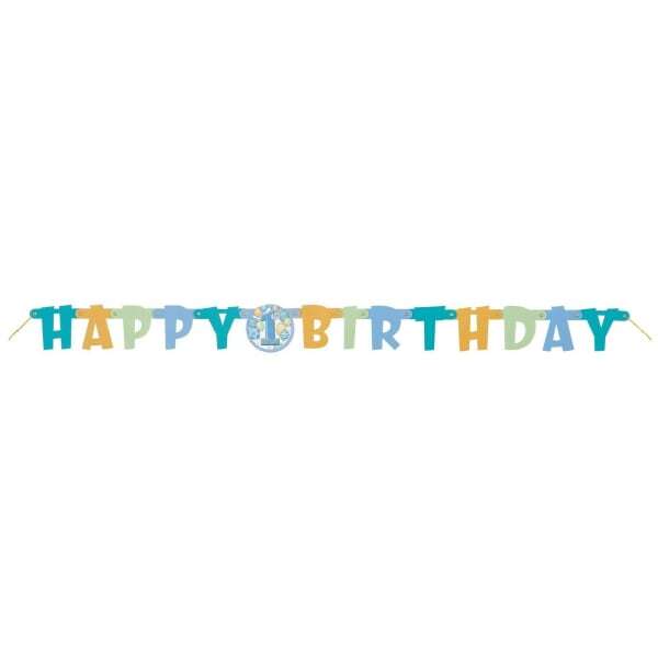 Unique Party Letter 1st Birthday Banner