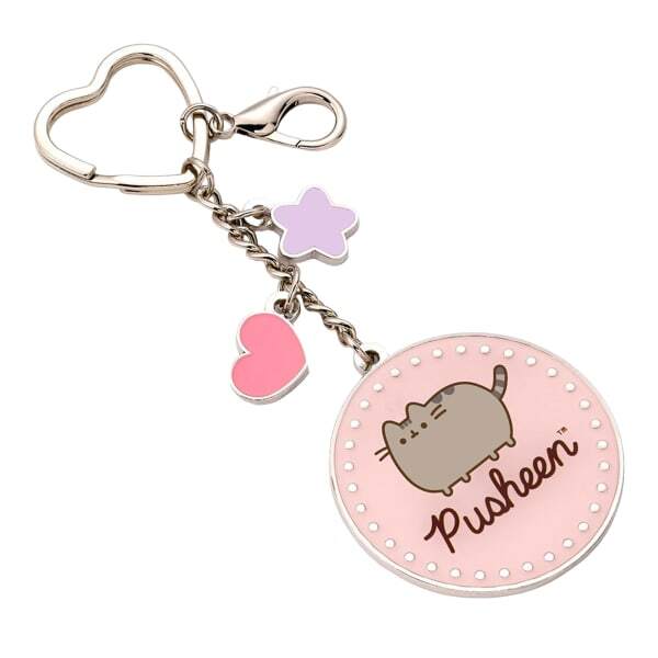 Pusheen Charm Keyring