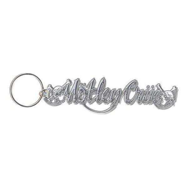 Motley Crue Skull Logo Keyring