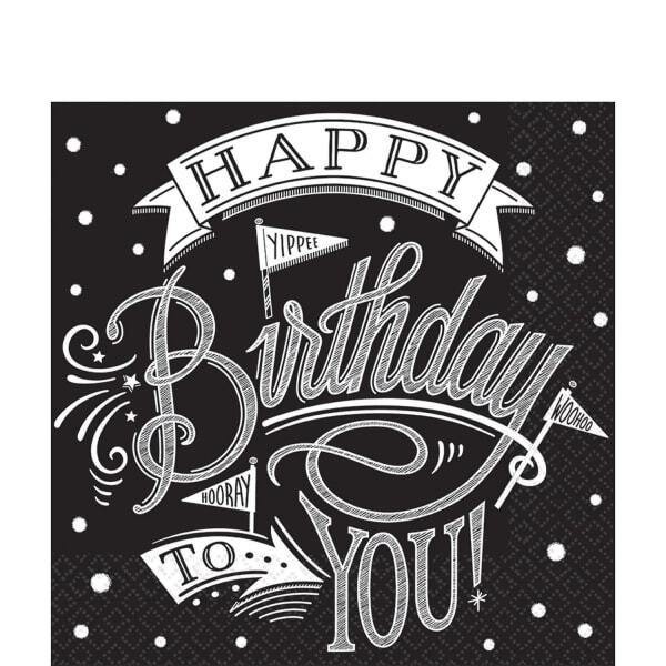 Amscan Art Birthday Napkins (Pack of 36)