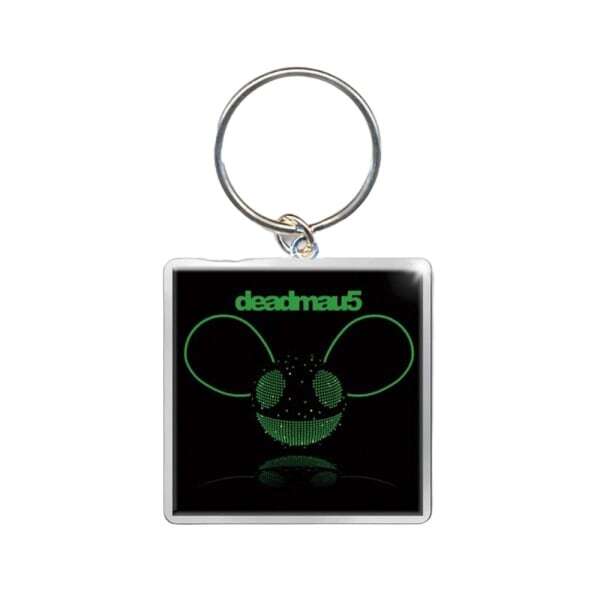 Deadmau5 Head Photo Print Keyring