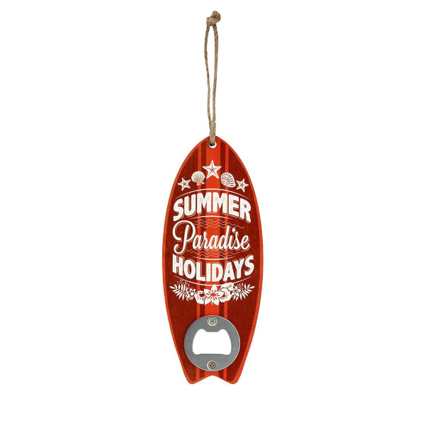 Grindstore Summer Holidays Surf Board Shaped Bottle Opener