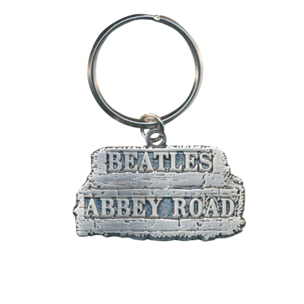 The Beatles Abbey Road Sign Die Cast Keyring