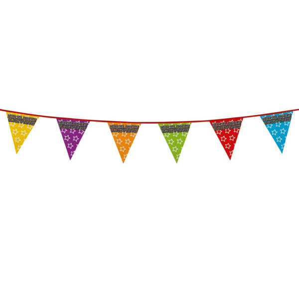 Holographic Congratulations Bunting