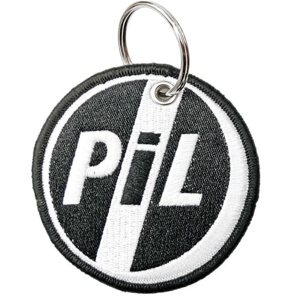 Public Image Ltd Circle Double Sided Patch Logo Keyring