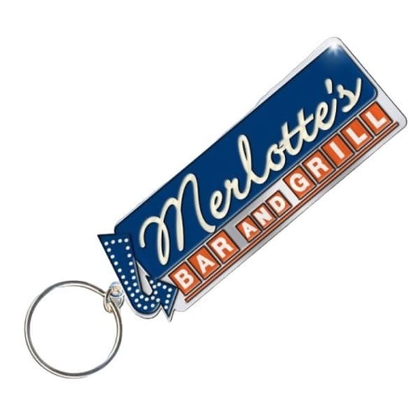 True Blood Merlottes Enamelled Keyring