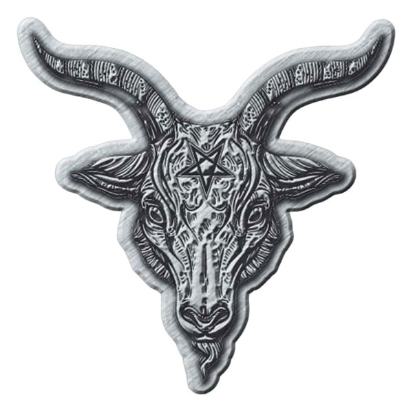 Metal Baphomet Badge