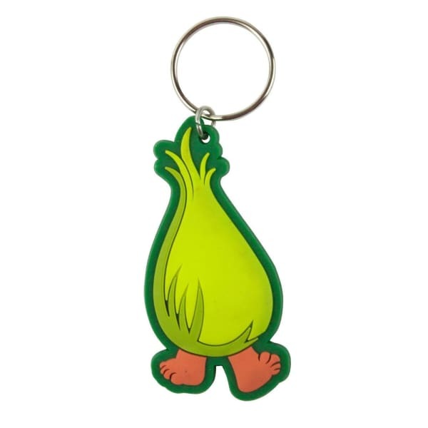 Trolls Official Fuzzbert Rubber Keychain