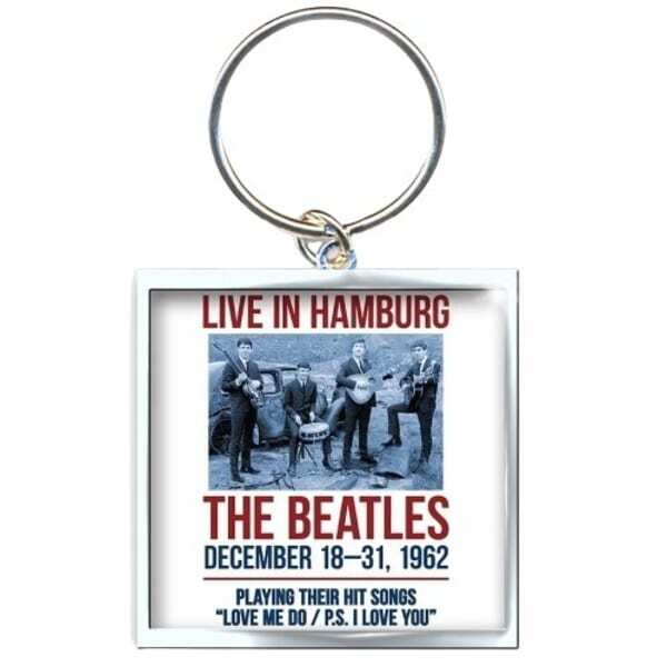 The Beatles 1962 Hamburg Photo Print Keyring