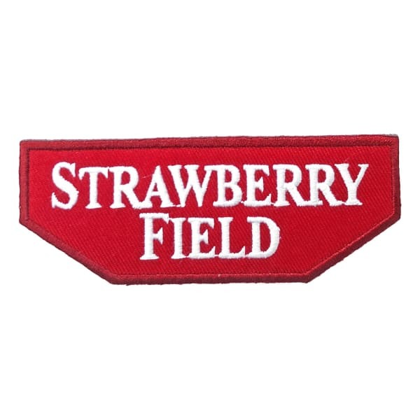 Generic Strawberry Field Road Sign Patch