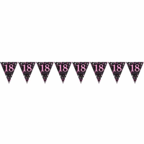 Amscan Sparkling Celebration 18th Birthday Bunting