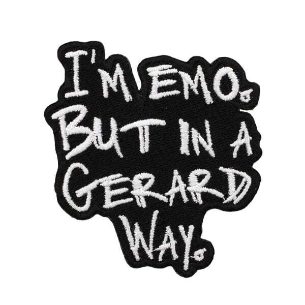 Grindstore I`m Emo But In A Gerard Way Patch