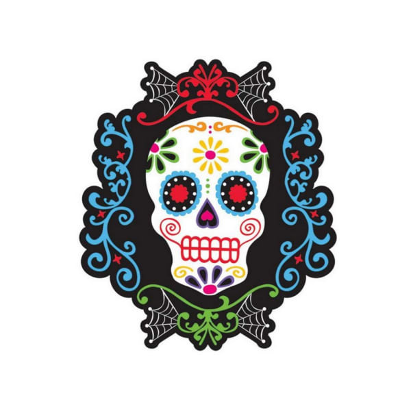 Amscan Day Of The Dead Halloween Cut Out