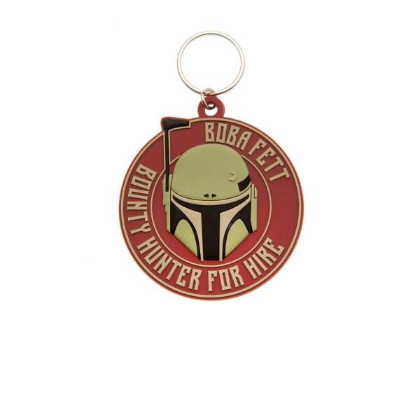 Star Wars: The Book Of Boba Fett Rubber Keyring