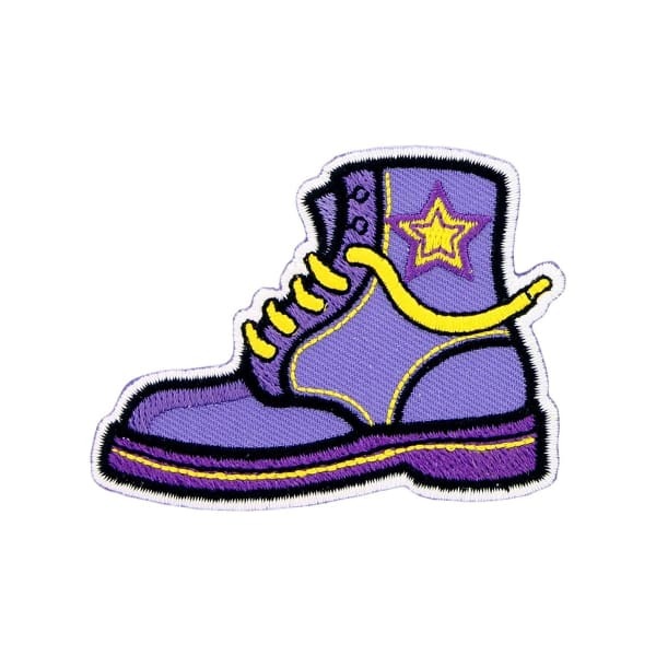 Grindstore Purple Boot Patch