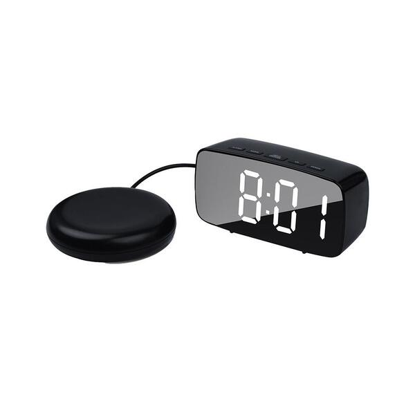 Lifemax Easy To See Alarm Clock with Vibration Alarm Pad