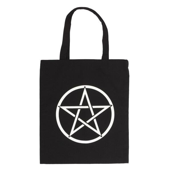 Something Different Pentagram Cotton Tote Bag