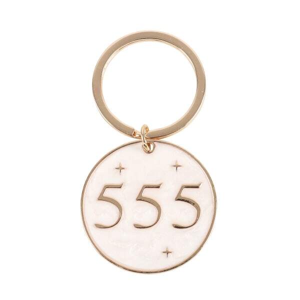 Something Different 555 Angel Number Keyring