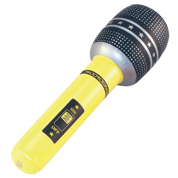 Bristol Novelty Inflatable Microphone (40cm)