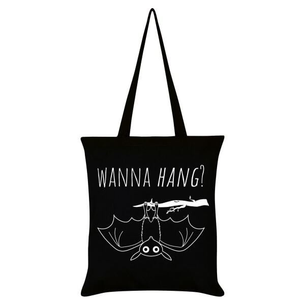 Grindstore Cute Bat Wanna Hang Tote Bag