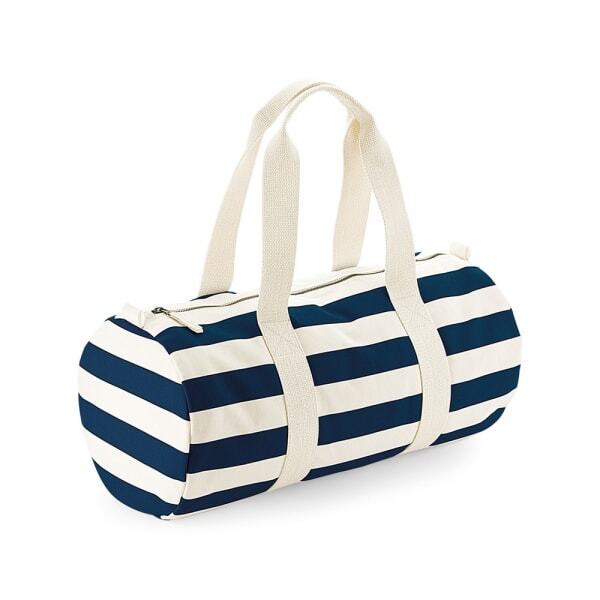 Westford Mill Unisex Nautical Barrel Bag