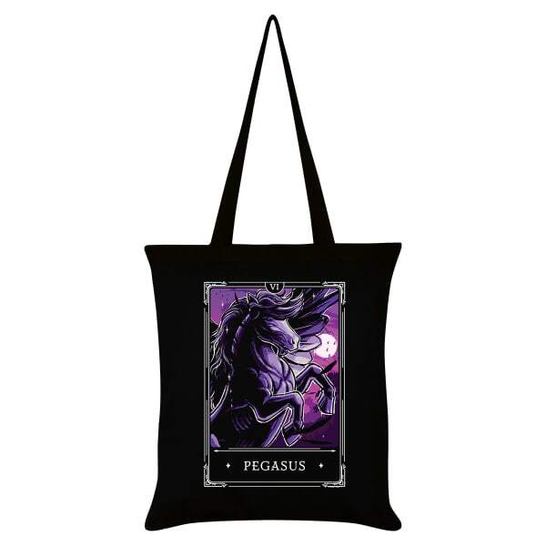 Deadly Tarot Legends The Pegasus Tote Bag