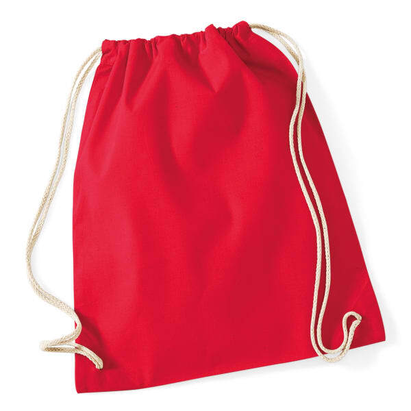 Westford Mill Cotton Gymsac Bag - 12 Litres