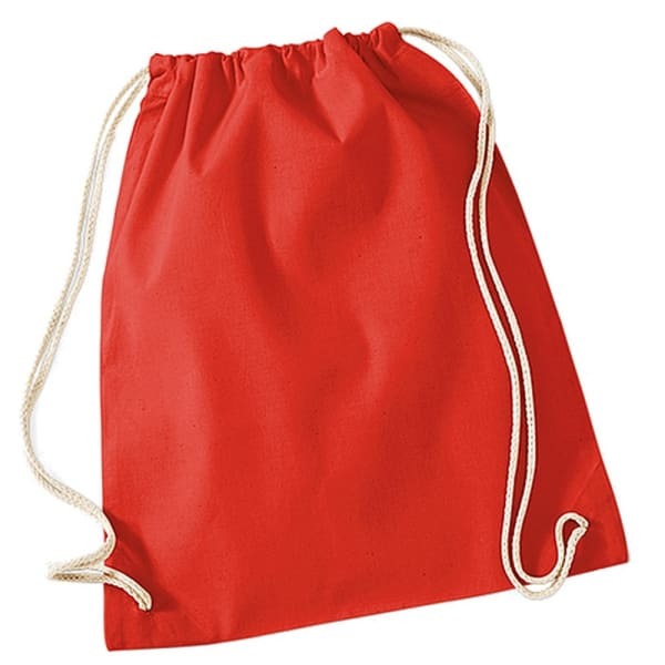 Westford Mill Cotton Gymsac Bag - 12 Litres