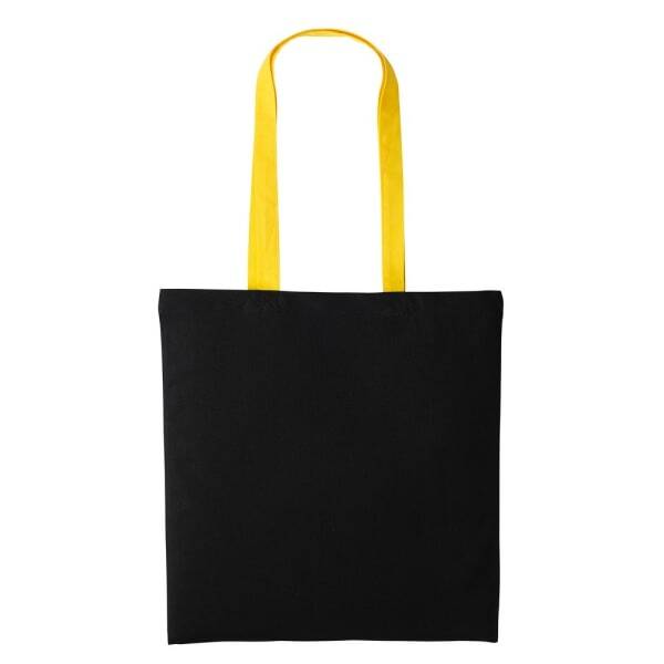 Nutshell Varsity Cotton Shopper Long Handle Tote