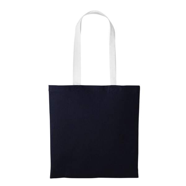 Nutshell Varsity Cotton Shopper Long Handle Tote