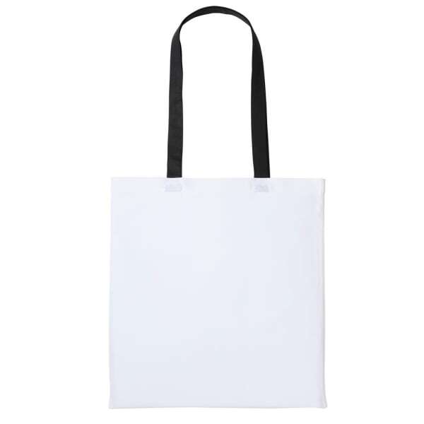 Nutshell Varsity Cotton Shopper Long Handle Tote