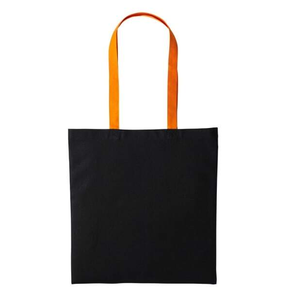 Nutshell Varsity Cotton Shopper Long Handle Tote