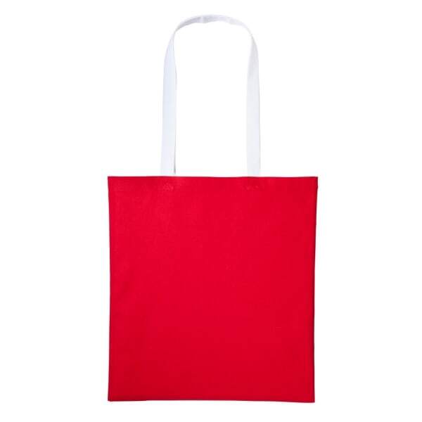 Nutshell Varsity Cotton Shopper Long Handle Tote