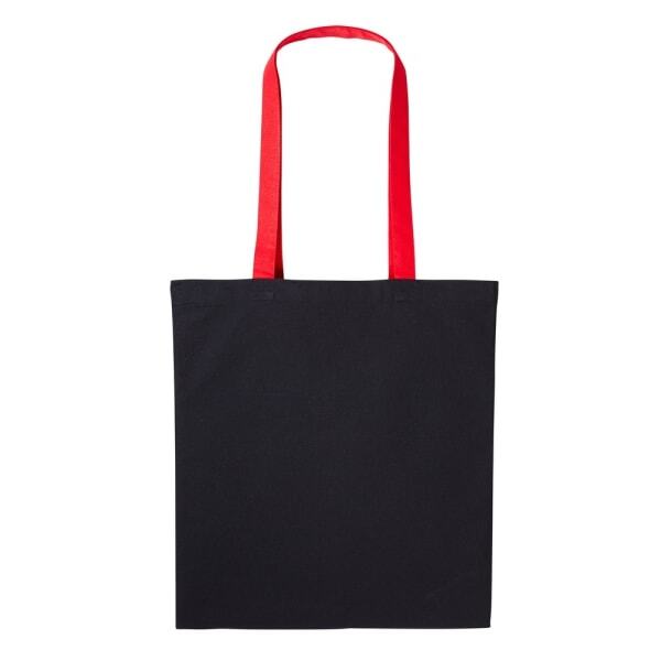 Nutshell Varsity Cotton Shopper Long Handle Tote