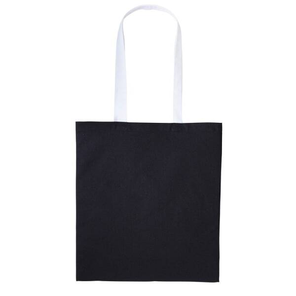 Nutshell Varsity Cotton Shopper Long Handle Tote