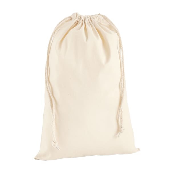 Westford Mill Premium Cotton Drawstring Bag (3L)