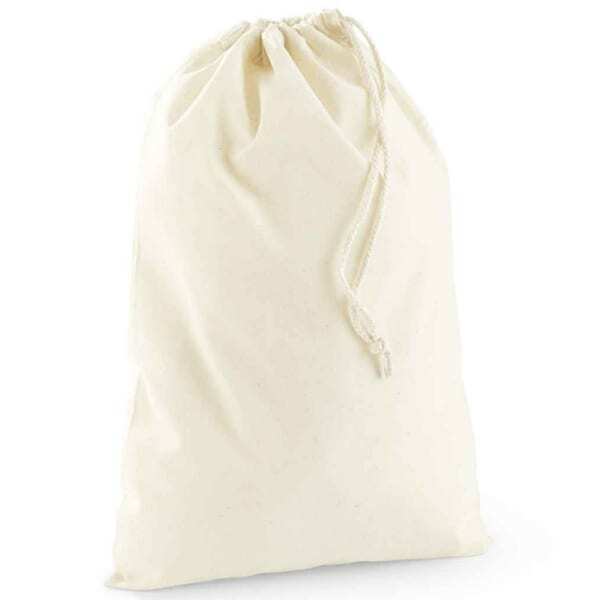 Westford Mill Recycled Cotton Stuff Bag (15cm x 10cm)