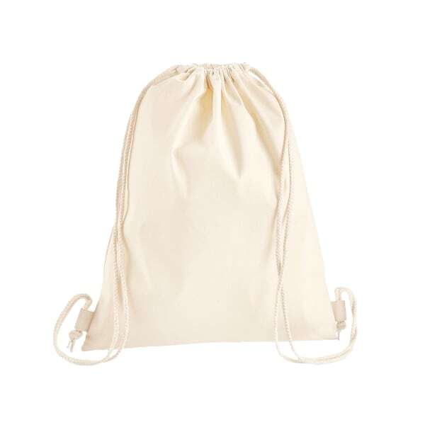 Westford Mill Premium Cotton Drawstring Bag