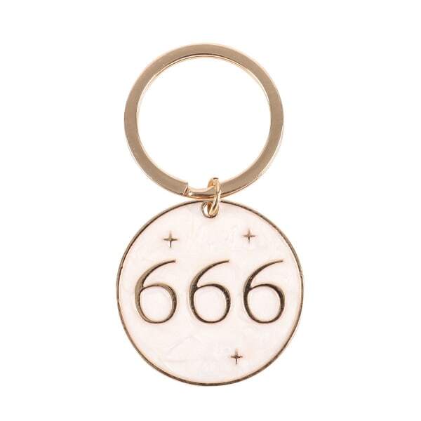 Something Different 666 Angel Number Keyring