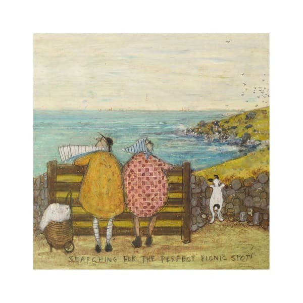 Sam Toft Searching For The Perfect Picnic Spot (40cm x 40cm)